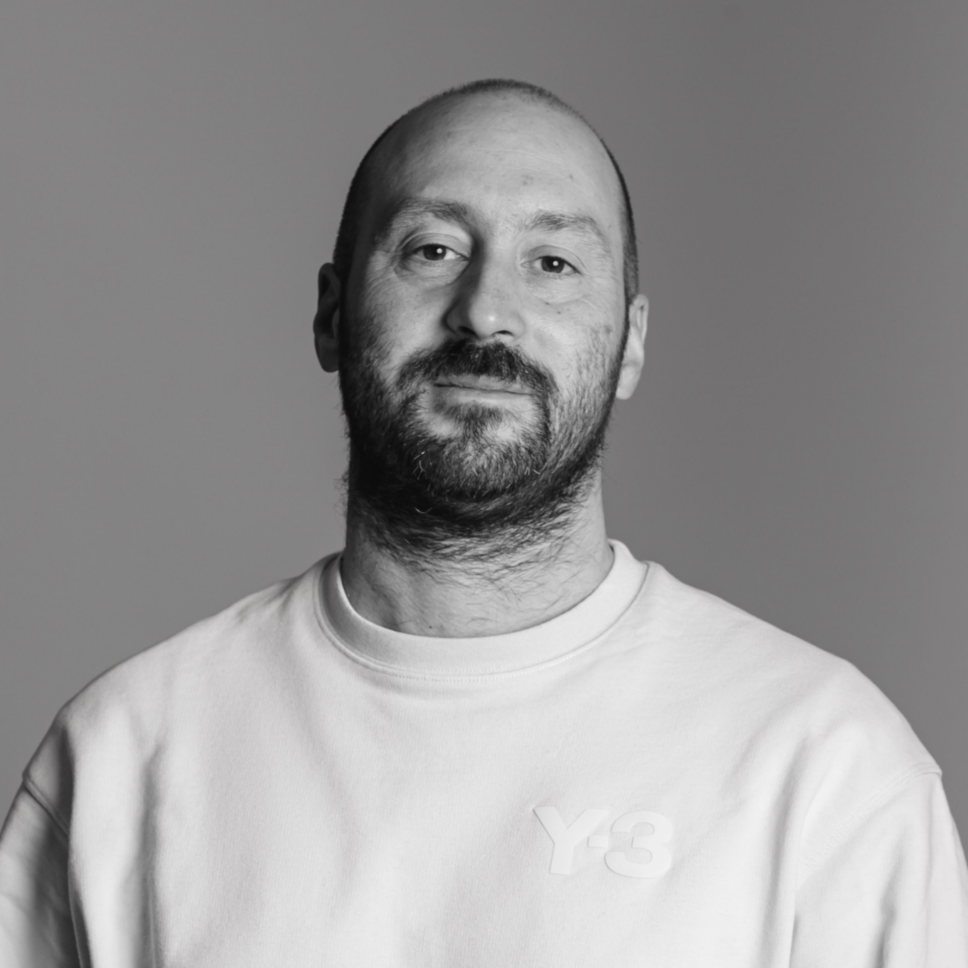Black and white headshot of Luca Ballarini (Stratosferica)