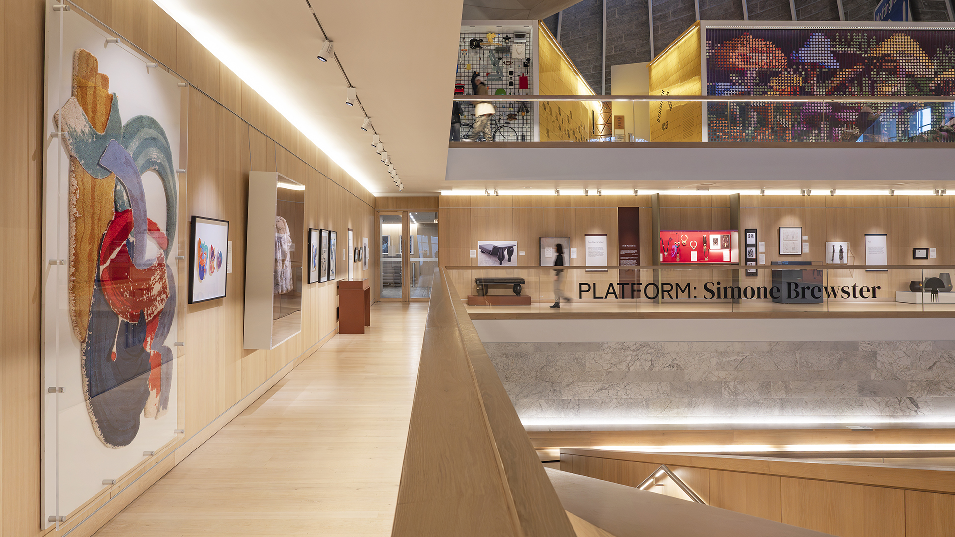 PLATFORM: Simone Brewster display at the Design Museum