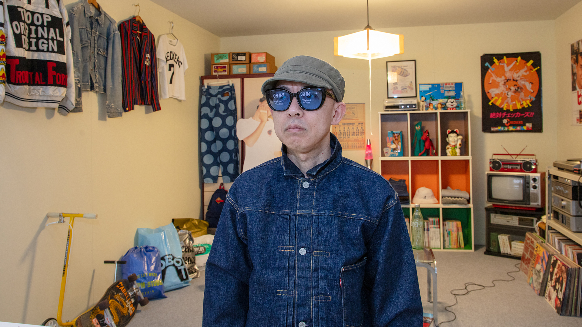 designer NIGO at the Design Museum