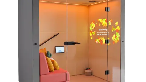 Interactive Light Therapy Pod demonstration