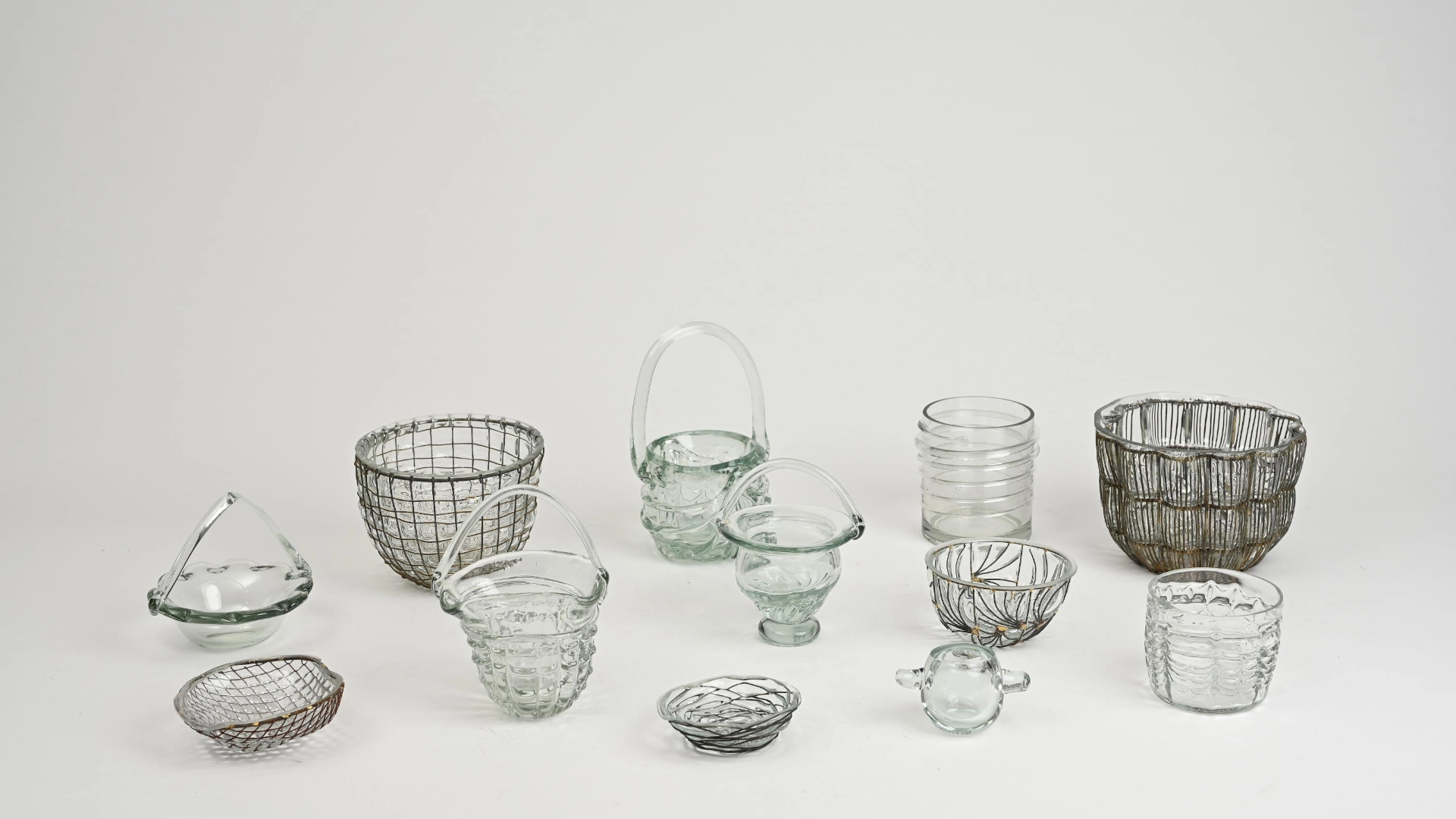 Glass Baskets made during Second Nature: Vessels of Habitation, Livelihood and Politics