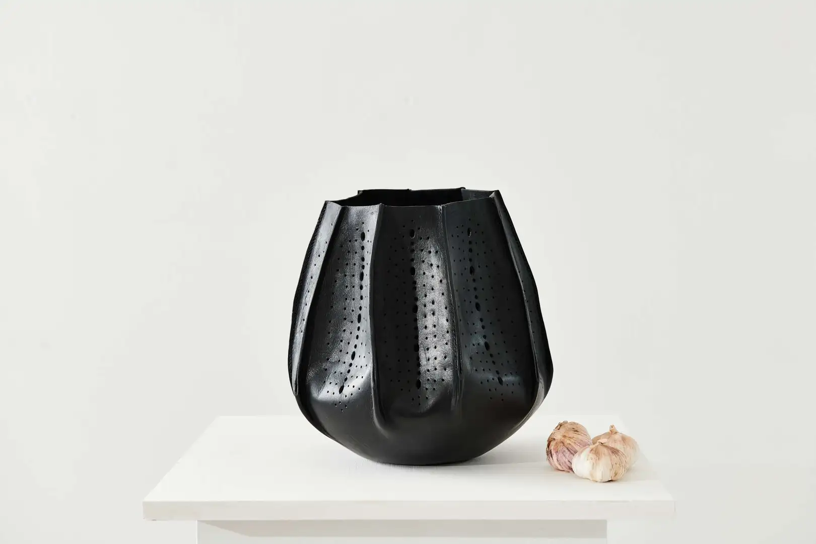 Image of a leather vessel.