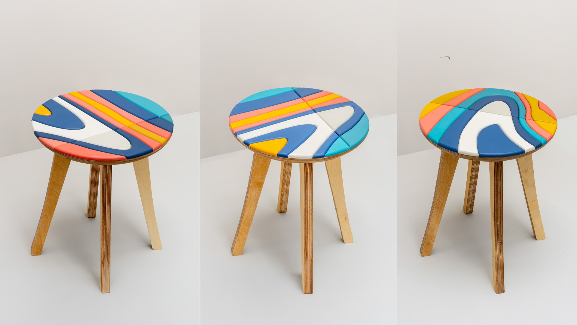 Their forward-leaning forms and streaked colours evoke a sense of speed — like energy caught mid-motion. 