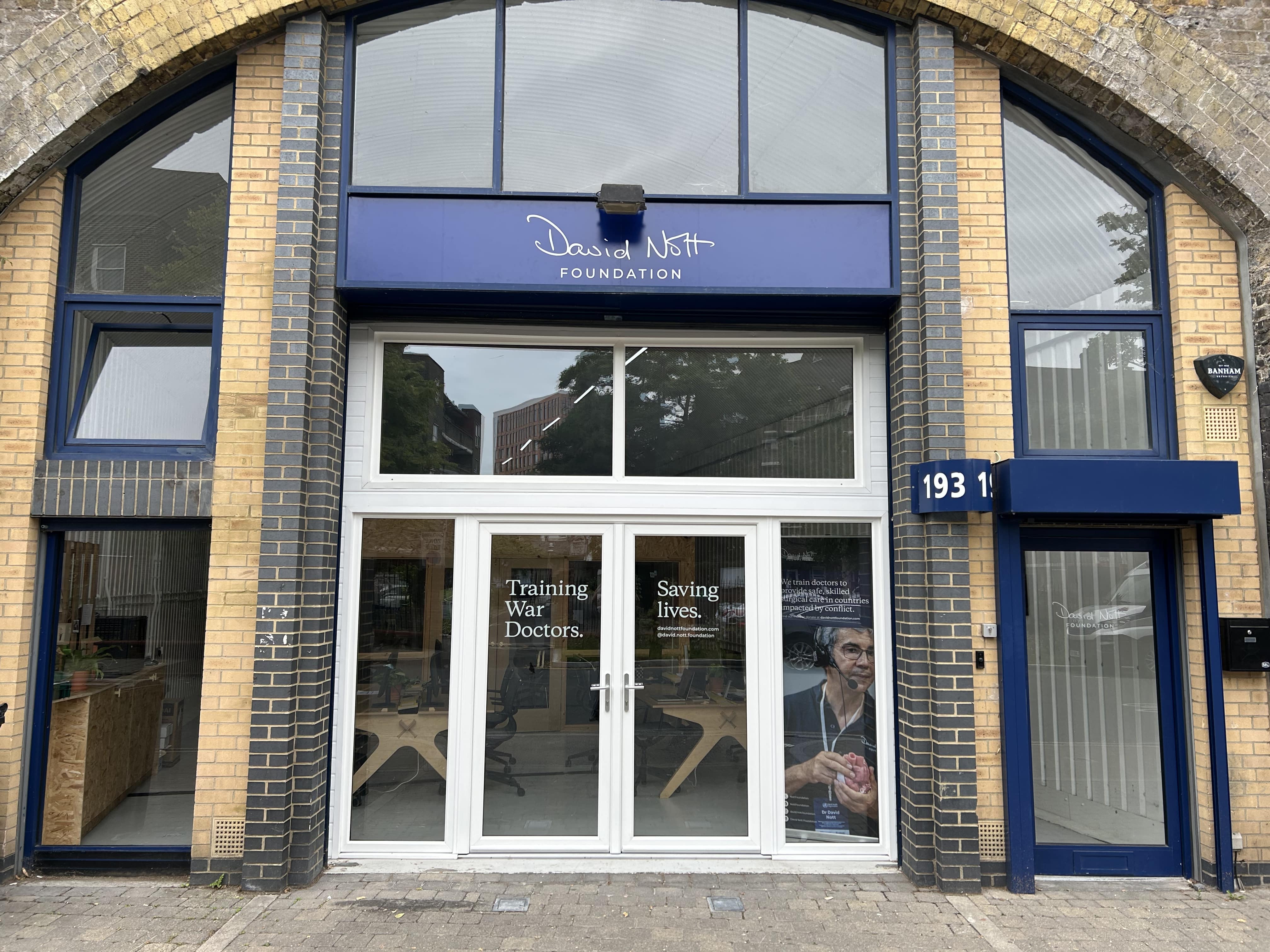 The exterior of our London headquarters