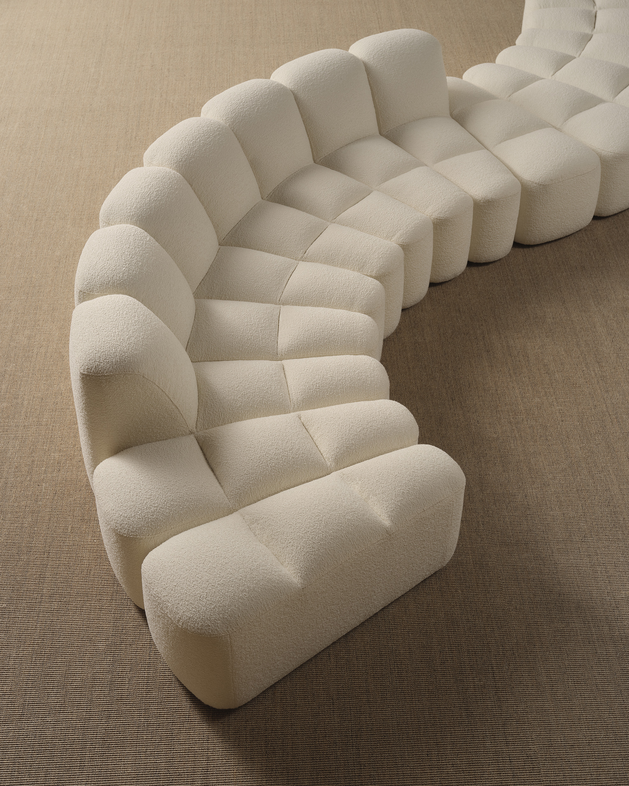 Array sofa by Snøhetta for MDF Italia