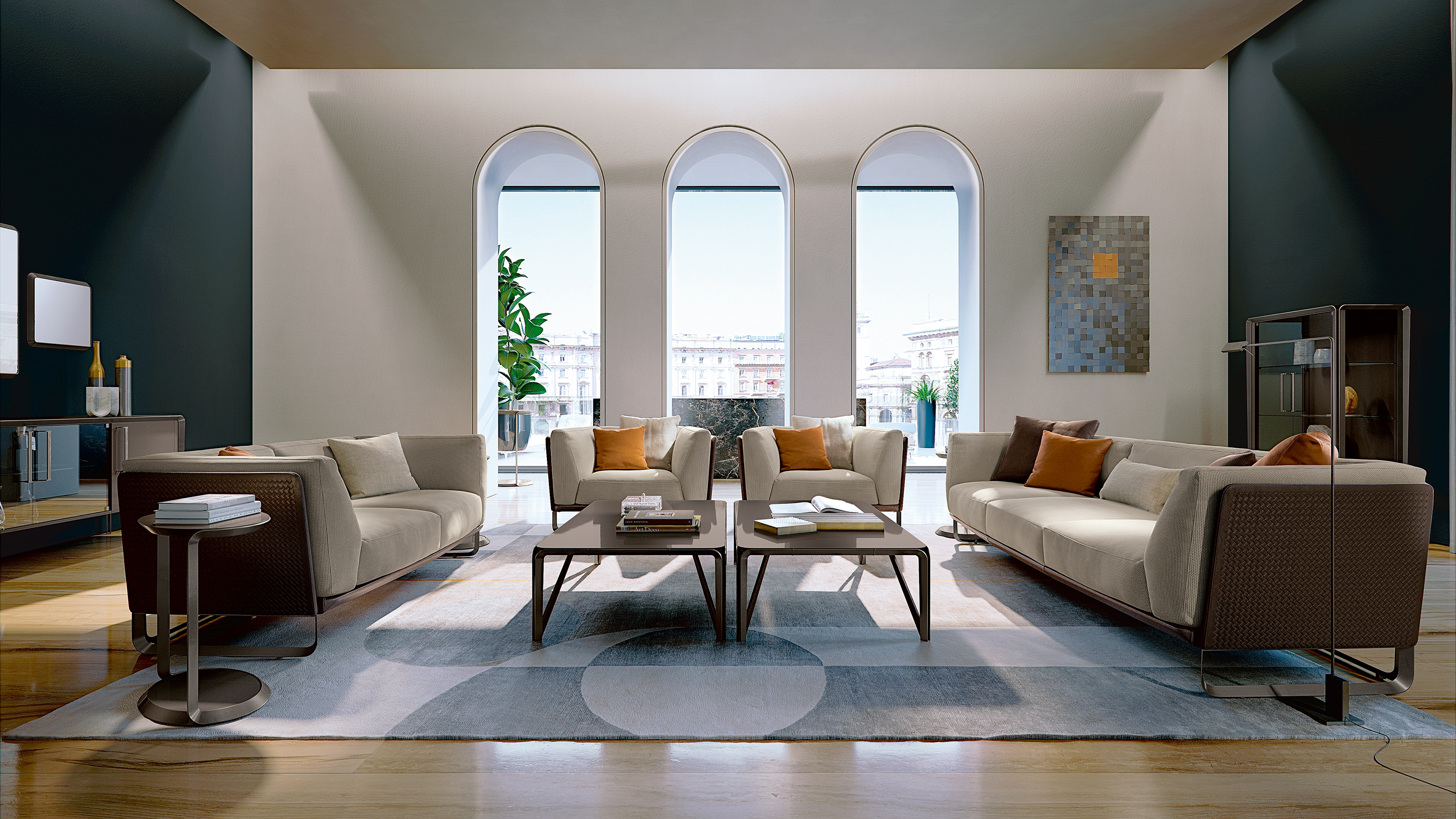 Turri - Milano collection living room