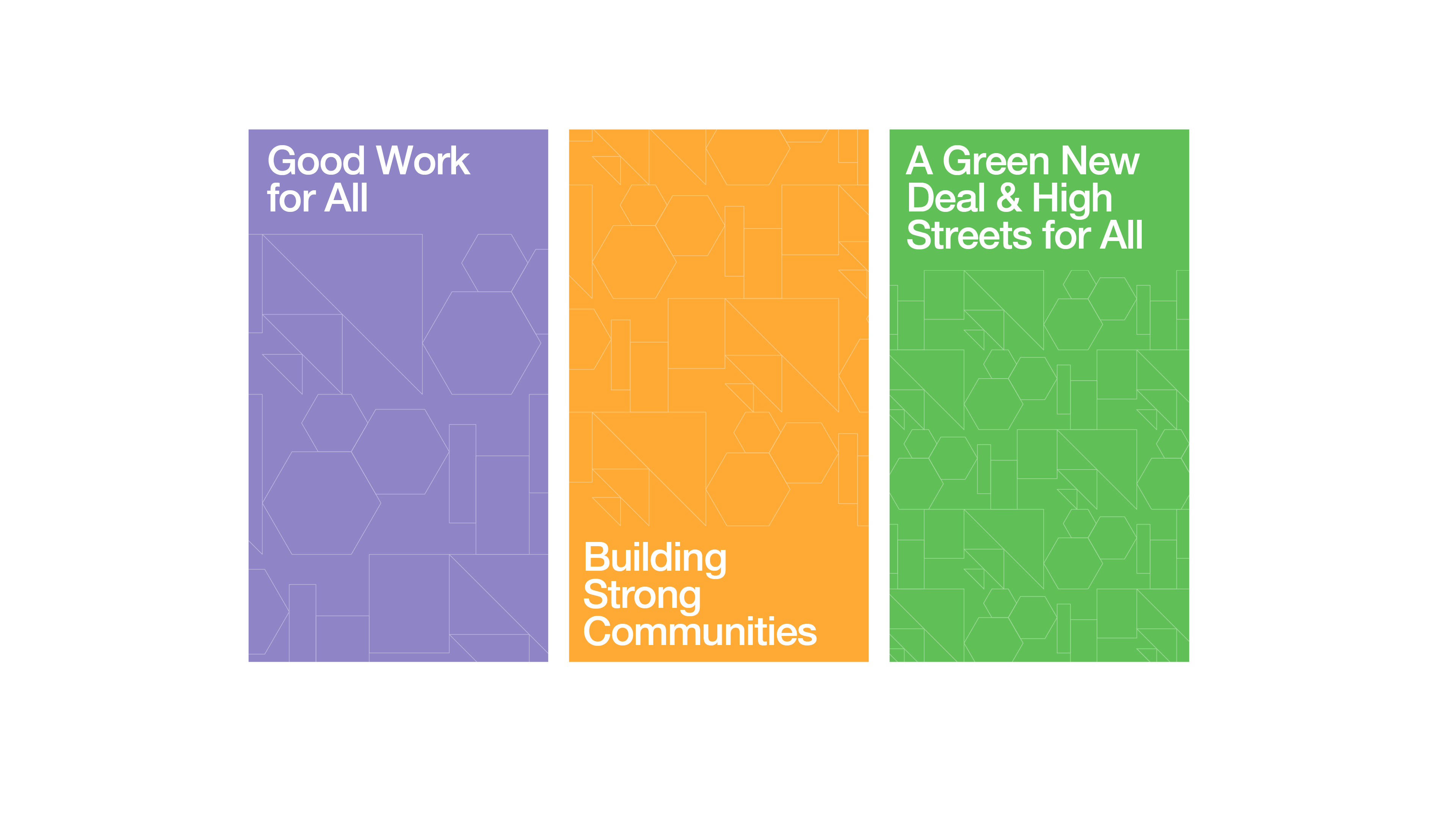 Designing London's Recovery Missions - Good Work, Strong Communities, Green Deal and High Streets