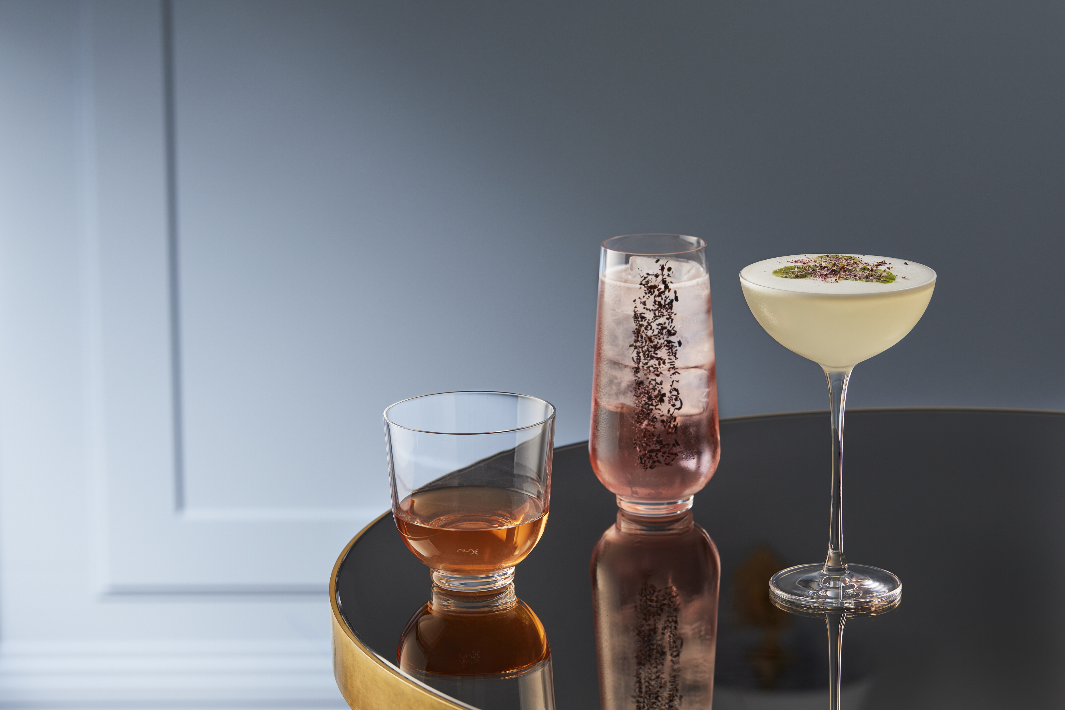 Lyaness partners with NUDE Glass for a limited edition cocktail menu for London Design Festival